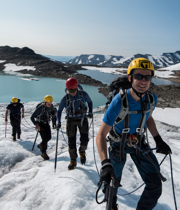 Glacier Walking At The Uranos Glacier 2